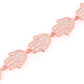 2.75CTW Hamsa Eternity Diamond Bracelet  customdiamjewel   