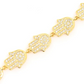 2.75CTW Hamsa Eternity Diamond Bracelet  customdiamjewel   