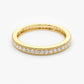 0.58CTW Round Cut Natural Diamond Micro Pave Full Eternity Band  customdiamjewel   