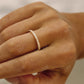0.58CTW Lab Grown Diamond Milgrain Wedding Band  customdiamjewel   