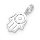 Solid Gold Hamsa Pendant  customdiamjewel   