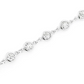 1.50CTW Round Diamond Bezel Set Link Bracelet  customdiamjewel   