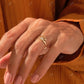 0.04CTW Pave Real Diamond Sun Engagement Ring  customdiamjewel   