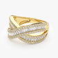 1.45CTW Baguette Cut Natural Diamond Antique Shape Thick Wedding Band  customdiamjewel   