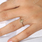 14k Gold Single Diamond Hamsa Wedding Ring  customdiamjewel   