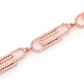 1.85CTW Diamond Paper Clip Bracelet  customdiamjewel   