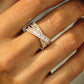 1.45CTW Baguette Cut Natural Diamond Antique Shape Thick Wedding Band  customdiamjewel   