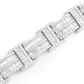 2 Row Baguette & Round Diamond Bracelet  customdiamjewel   