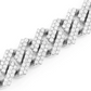 Moissanite Diamond Cuban Link Bracelet  customdiamjewel   