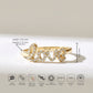 0.15CTW Natural Diamond Love Ring  customdiamjewel   