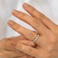 0.39CTW Cluster Diamond Cocktail Wedding Ring  customdiamjewel   