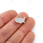 0.30CTW United States of America Pendant  customdiamjewel   