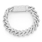 Moissanite Diamond Cuban Link Bracelet  customdiamjewel   