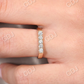 0.30CTW Rectangular Lab Grown Diamond Signet Ring  customdiamjewel   
