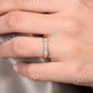 14k Solid Gold Rectangular Diamond Signet Wedding Ring  customdiamjewel   