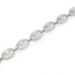 White Gold Diamond Link Bracelet For Men  customdiamjewel   