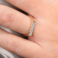 14k Solid Gold Rectangular Diamond Signet Wedding Ring  customdiamjewel   