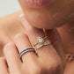 0.35CTW Pear Shape Natural Diamond Halo Solid Gold Engagement Ring  customdiamjewel   