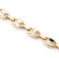 Hip Hop Gold Plated Diamond Link Bracelet  customdiamjewel   