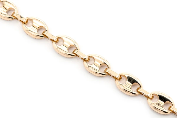 Hip Hop Gold Plated Diamond Link Bracelet  customdiamjewel   