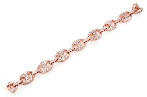 11.25CTW Diamond Link Bracelet  customdiamjewel   