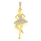 0.50CTW Round Diamond Dancing Ballerina Pendant  customdiamjewel   
