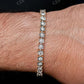 4.15CTW Solid Gold Diamond Tennis Bracelet  customdiamjewel   