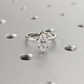 1CT Marquise Cut Moissanite Solitaire Engagement Ring  customdiamjewel 10KT White Gold VVS-EF