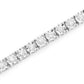 Round Cut Solid Gold Diamond Tennis Bracelet  customdiamjewel   