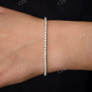 Lab Grown Diamond Dainty Tennis Bracelet  customdiamjewel   
