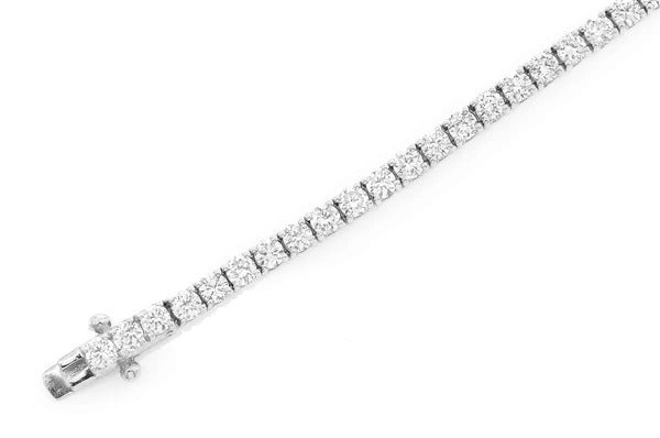 4.60CTW Dainty Diamond Tennis Bracelet  customdiamjewel   