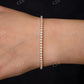 Lab Grown Diamond Dainty Tennis Bracelet  customdiamjewel   