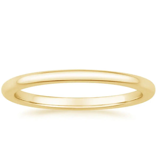 1.5MM Comfort Fit Wedding Band Women  customdiamjewel   
