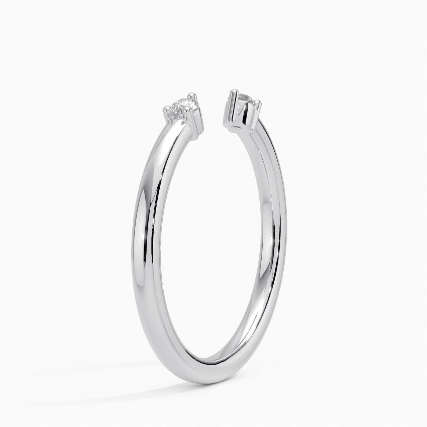 0.05 CTW Lab Grown Diamond Open Ring  customdiamjewel   