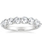 1.20CTW Rose Cut Lab Grown Diamond Wedding Band  customdiamjewel 10KT White Gold VVS-EF