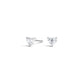 Solitaire 0.25 CTW Heart Cut Diamond Earrings