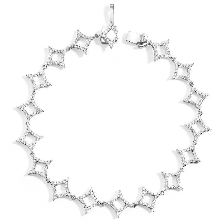 1.09CTW Icon Diamond Bracelet  customdiamjewel   