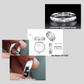 Art Deco Round Cut Moissanite Wedding Band Ring  customdiamjewel   