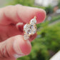 Oval Cut White Colorless Moissanite Side 0.40 CT Pear Cut Moissanite Engagement Ring  customdiamjewel   