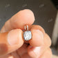 2.0CT Old Mine Cushion Cut Moissanite Pendant Sterling silver pendant  customdiamjewel   