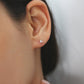 0.14CTW Round Cut Diamond Trio Stud Earrings