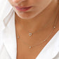 0.10CTW Mini Diamond Hear Necklace
