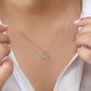 0.22CTW Diamond Elephant Necklace  customdiamjewel   