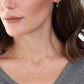 0.08CTW Dangling Diamond Necklace  customdiamjewel   