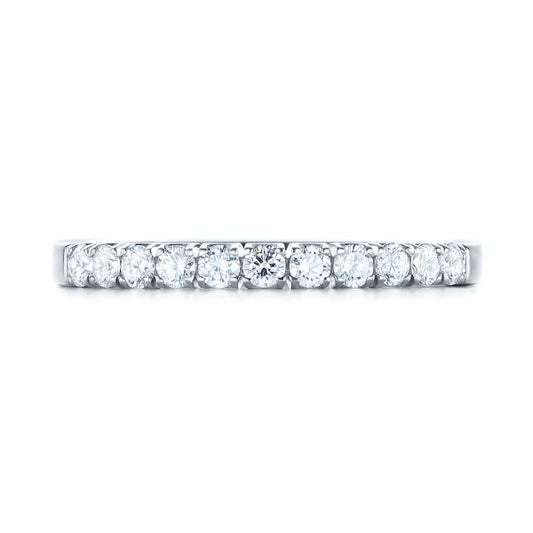 Half Eternity Moissanite Band For Wedding  customdiamjewel   