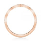 Half Eternity Twisted Wedding Band  customdiamjewel   