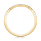 U Shape Moissanite Wedding Band For Her  customdiamjewel   