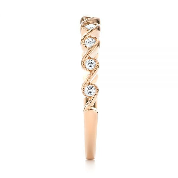 Classic Moissanite Women's Wedding Band  customdiamjewel   
