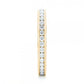 Round Cut Moissanite Wedding eternity Diamond Band  customdiamjewel   