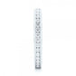 Round Cut Moissanite Wedding eternity Diamond Band  customdiamjewel   